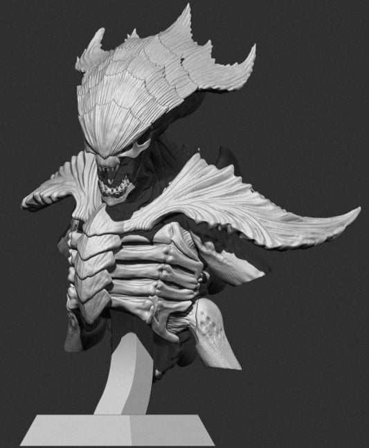 Busto Alienigena ninja