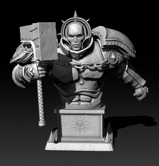 Busto Guerrero Medieval